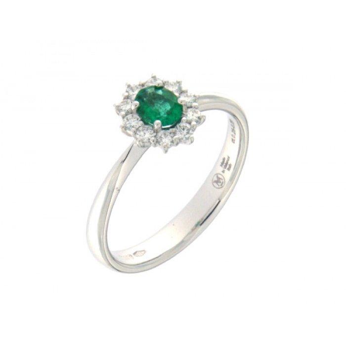 ANELLO SMERALDO E BR