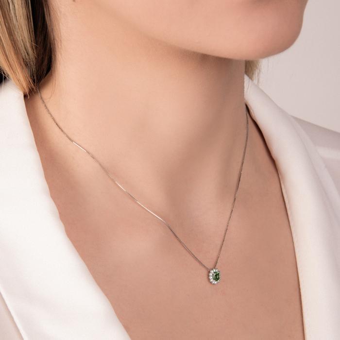 EMERALD AND BR CHOKER