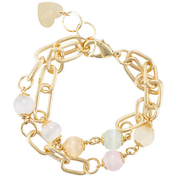 Bracelet en sélénite irisée