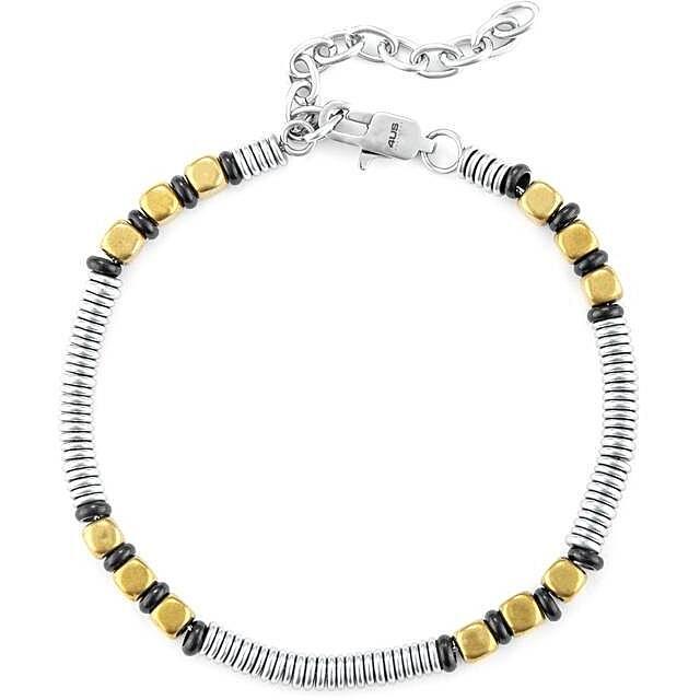 Bracciale acciaio ematite