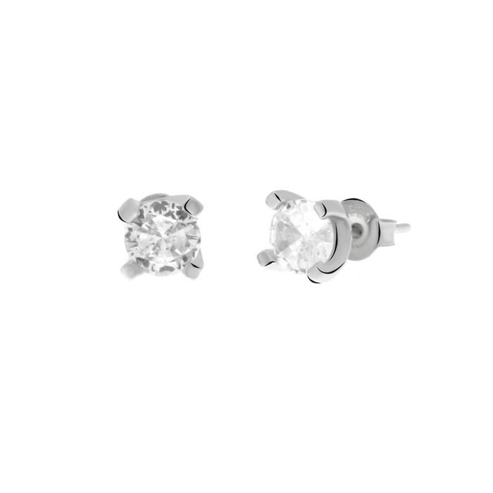 Orecchini in Argento 925 a lobo punto luce