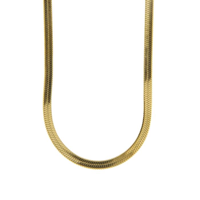 Collana in Acciaio con catena a serpente