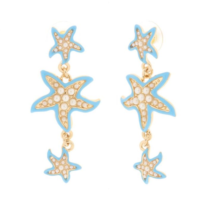Orecchini in Metallo con stelle marine