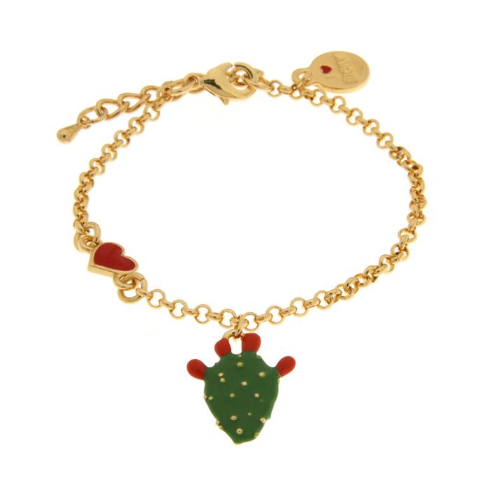 Bracciale in Metallo con cactus