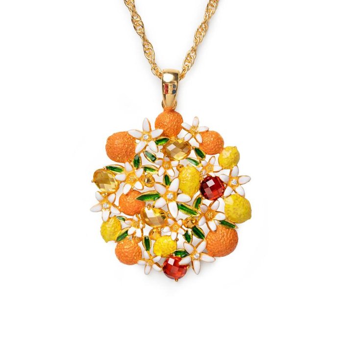 Pendentif Fleur d'Oranger