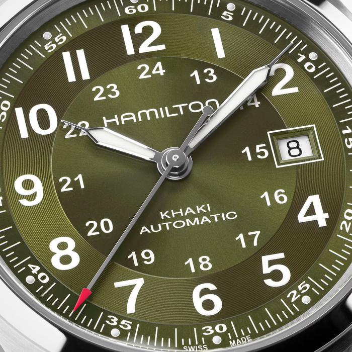 Khaki Field Auto 42 mm