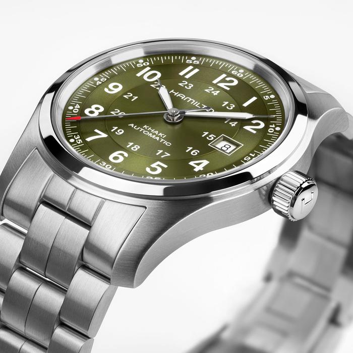 Khaki Field Auto 42 mm