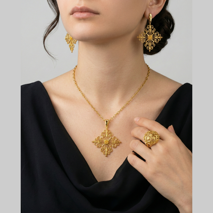 Pendente Barocco Gold