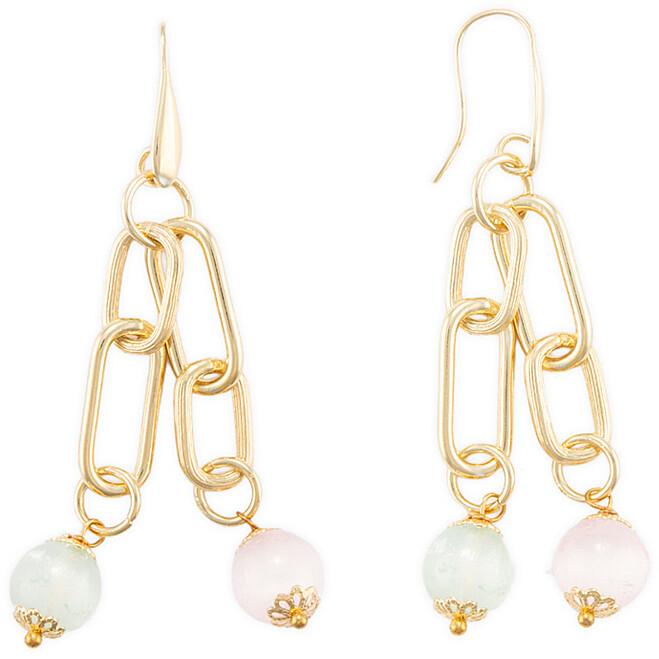 Shimmering Selenite Earrings