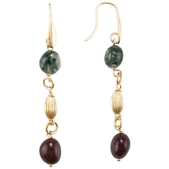Jade Pebble Earrings