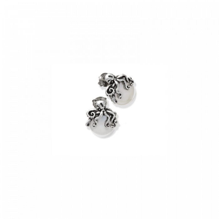Tahitian Octopus Earrings