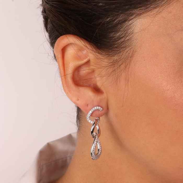 Boucles d'oreilles en argent 925