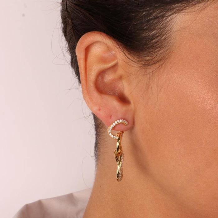 Boucles d'oreilles en argent 925