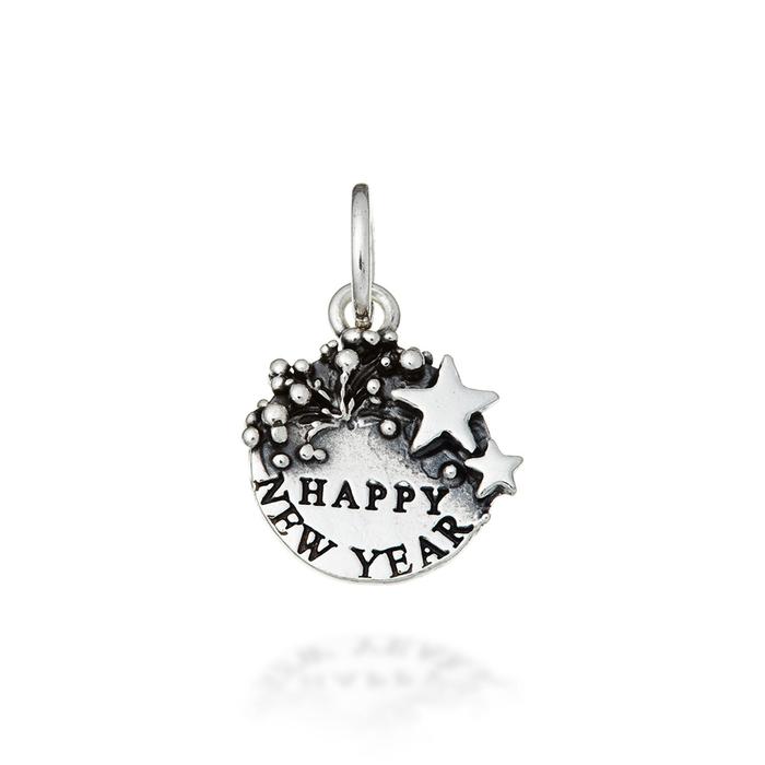 Charm Medaglia Happy New Year