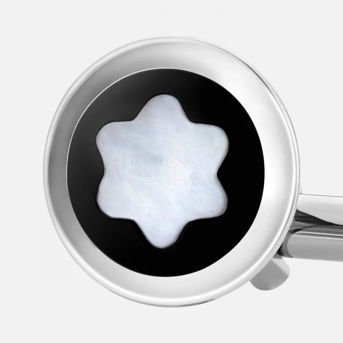 MONTBLANC MEN'S BLACK CUFFLINKS