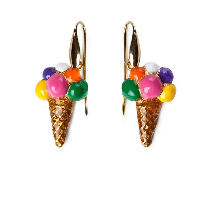 Orecchini cono gelato