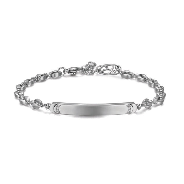Bracelet With White Crystals
