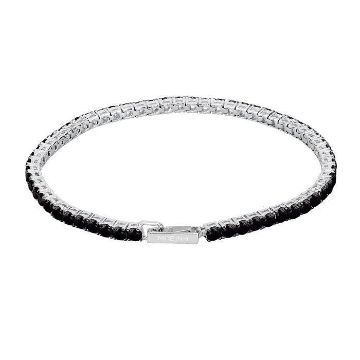 BRACCIALE TENNIS NERO