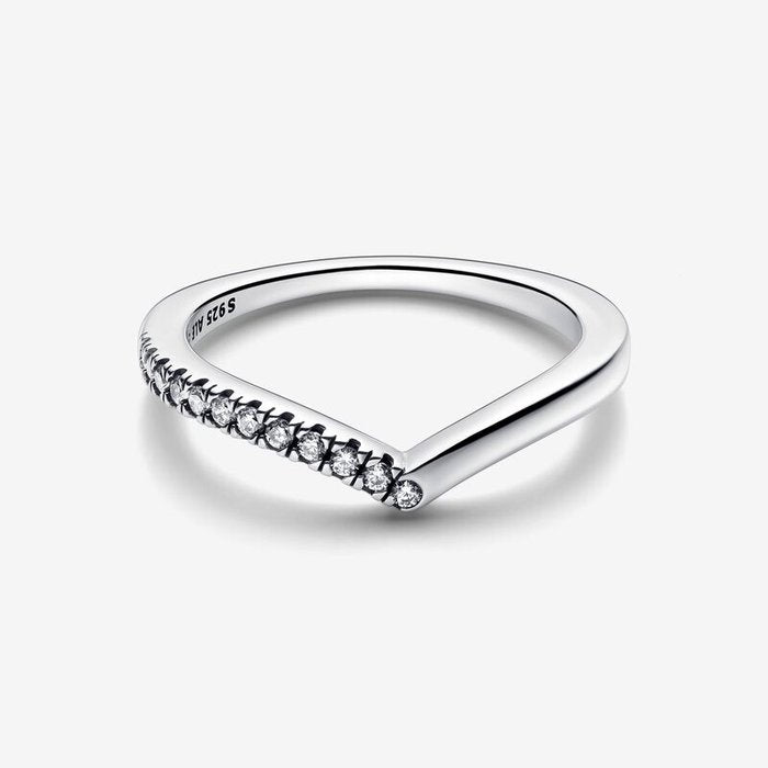 Asymmetric Sparkling Wish Ring