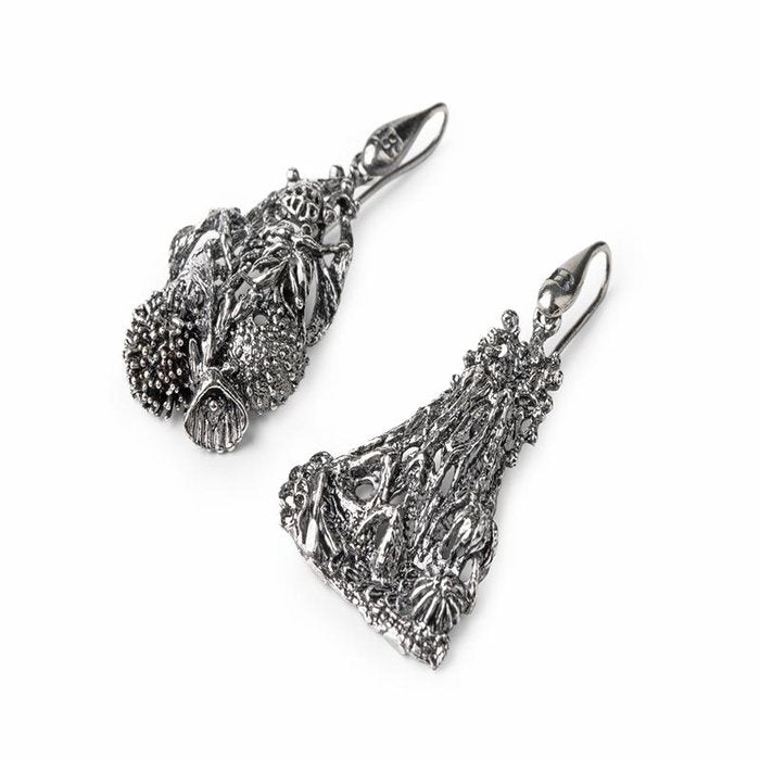 Boucles d'oreilles Nude Water Fire