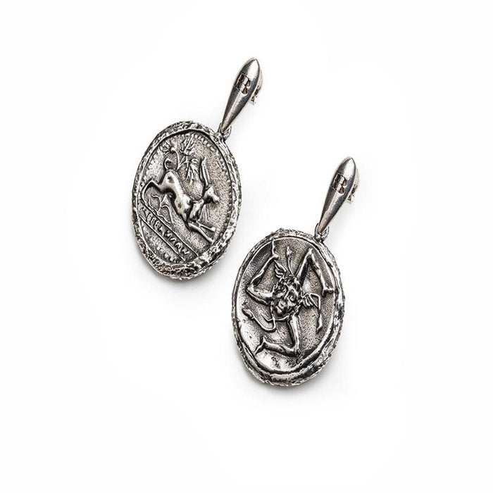 Orecchini Monete Messenion/Panormos Nude