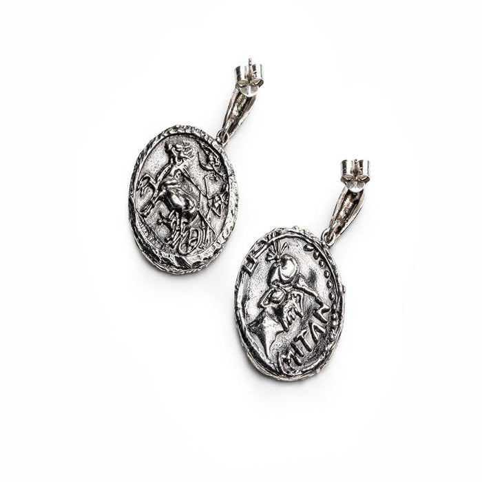 Orecchini Monete Messenion/Panormos Nude