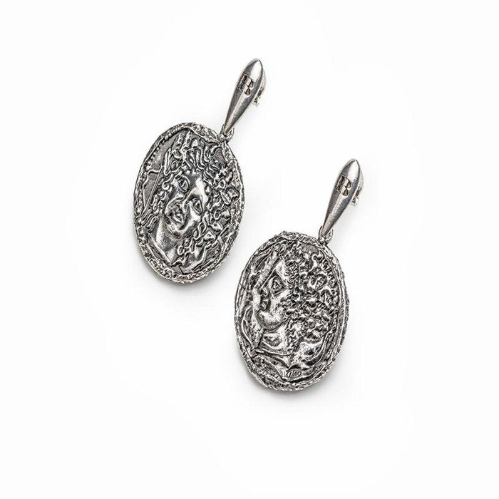 Orecchini Monete Katanè/Syracusai Nude