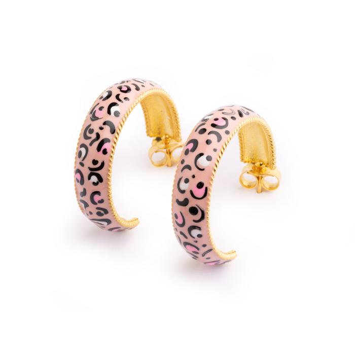 Leopard Animal Stud Earrings