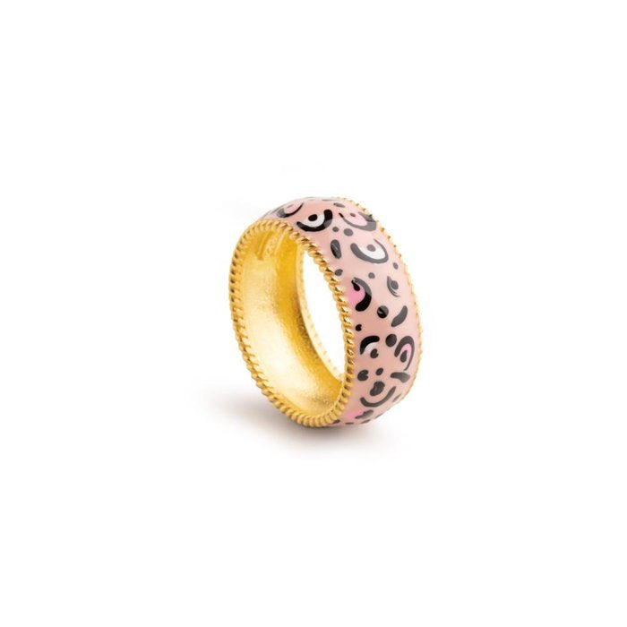 Leopard Animal Band Ring