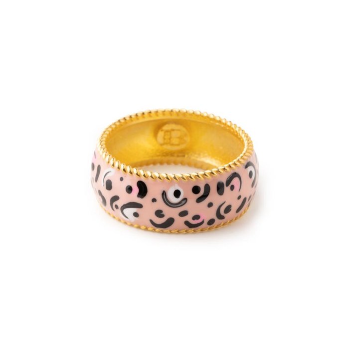 Leopard Animal Band Ring