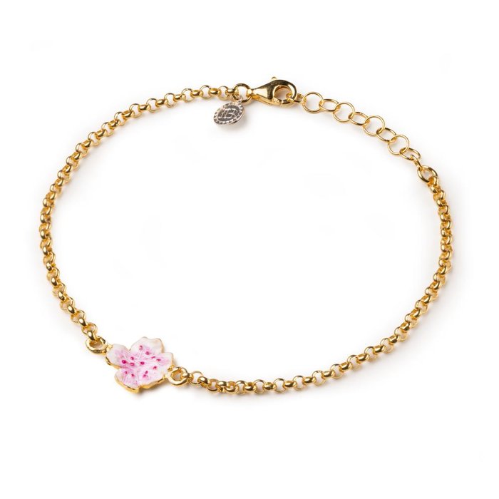 Bracciale Rolò Fiore di Pesco