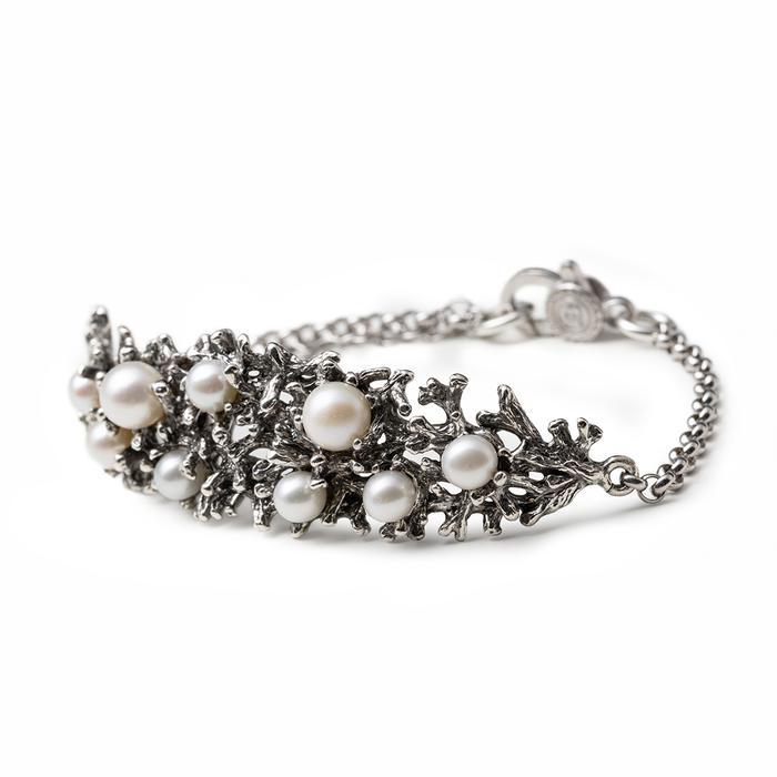 Bracelet Branches de Perles Nude