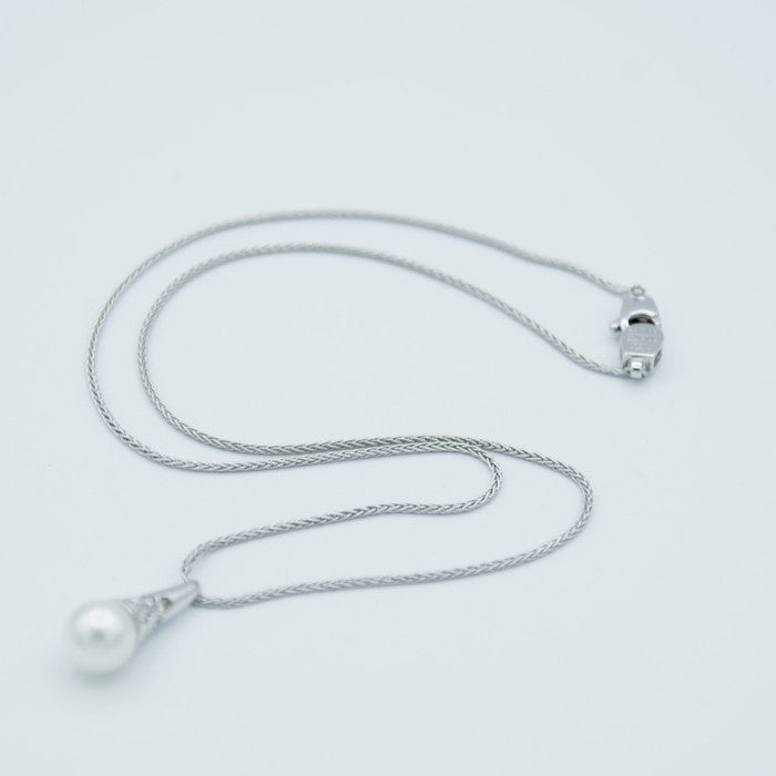 Collier ras du cou avec perles et bracelet DAMIANI