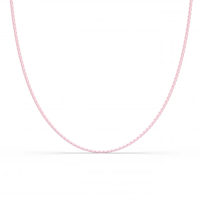 Collana in Cuoio Intrecciato