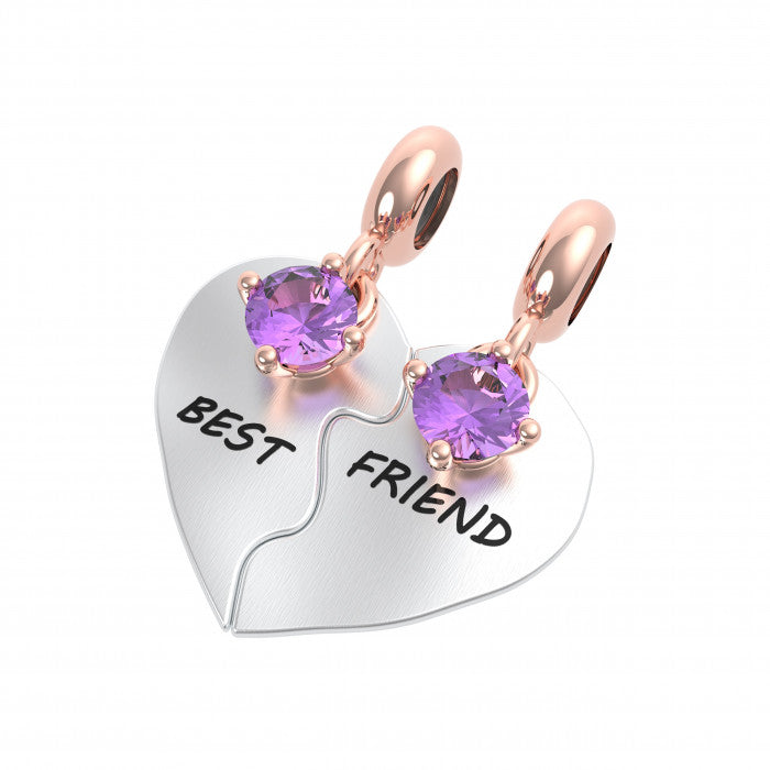 Best - Friend Set di 2 charms