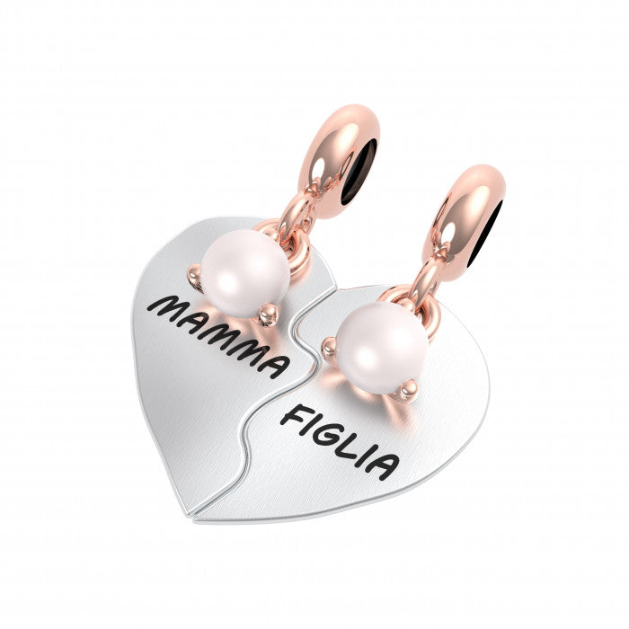 Mamma - Figlia Set di 2 charms