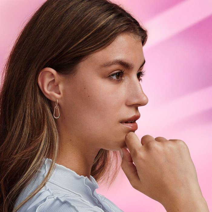 Earrings Double Link Earring Pandora ME