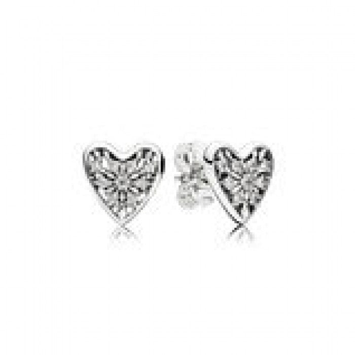 Winter Heart Earrings