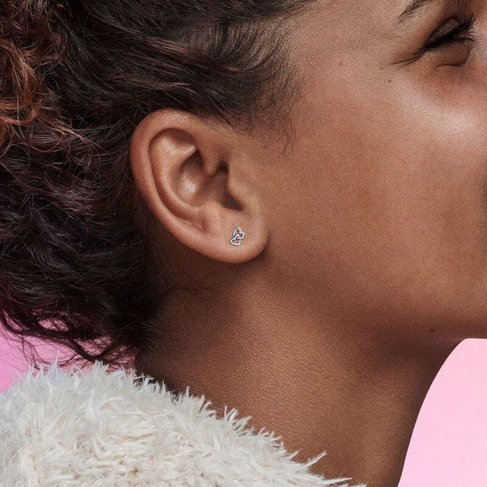 Mono Orecchino Cuori Intrecciati Pandora ME