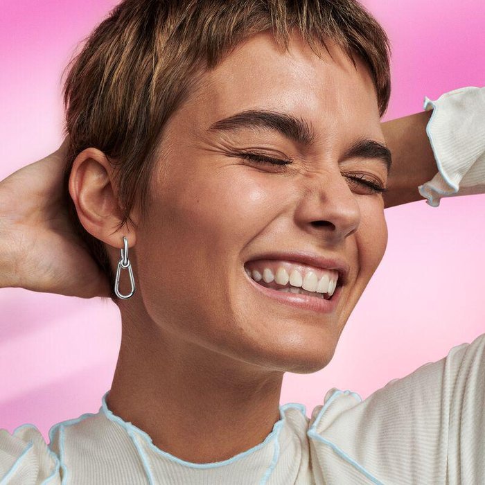 Pandora ME Double Link Earring