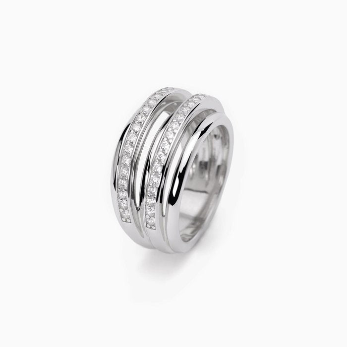 Anello a doppia fascia KIM