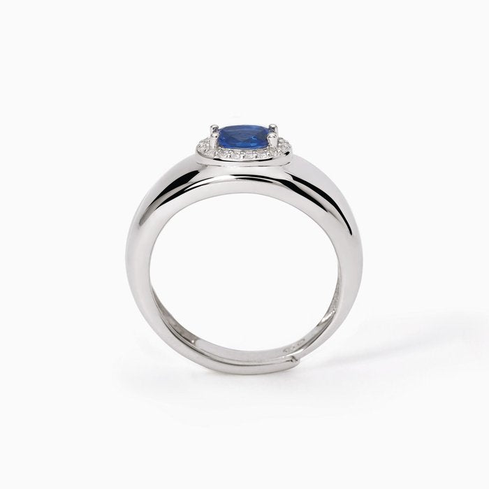 Anello con zaffiro sintetico COOL OR RÉTRO?
