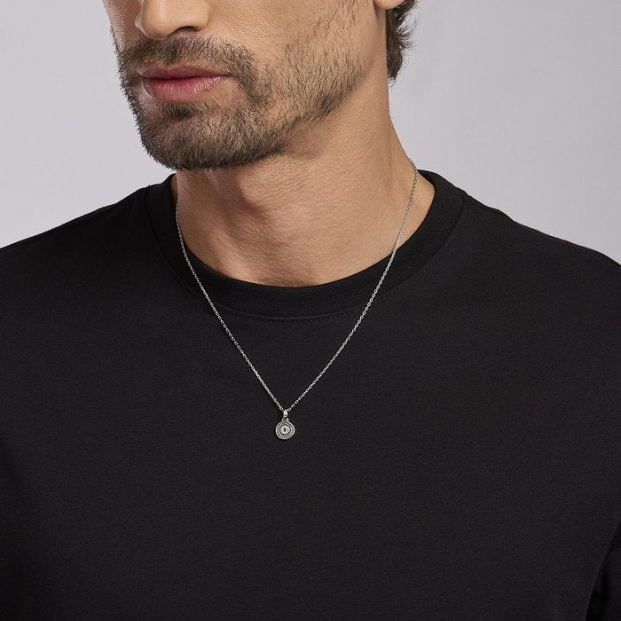 Collana con ciondolo tondo BENIAMINO
