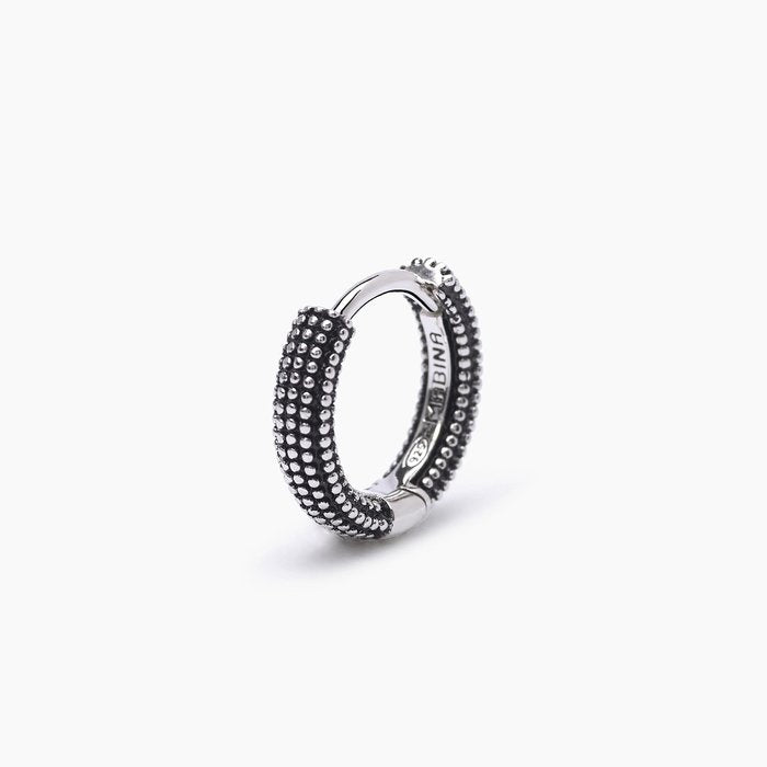 Boucle d'oreille en argent MASCALZONE