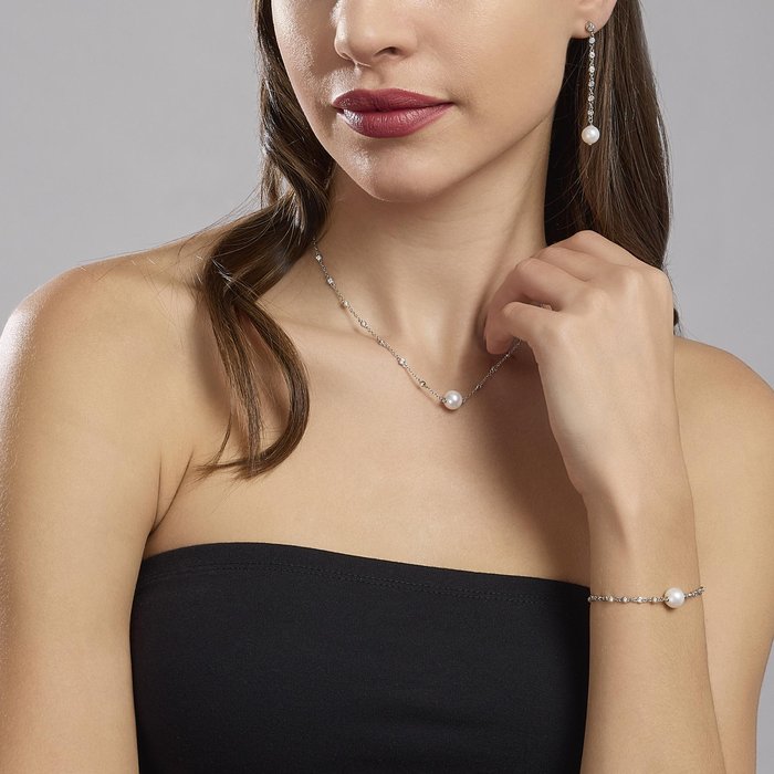 Collier ras du cou en perles DUCHESSE
