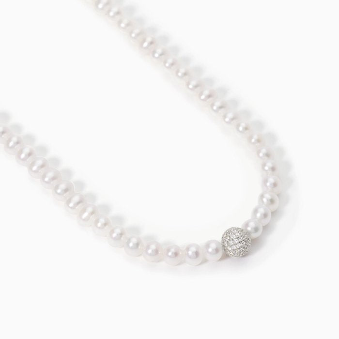 Collier ras du cou en perles MAMMA MIA
