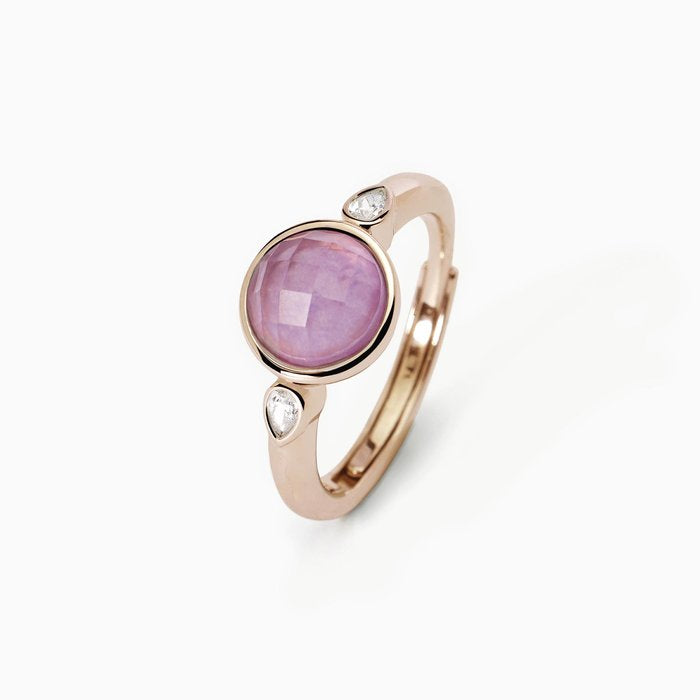 COLETTE lavender jade ring