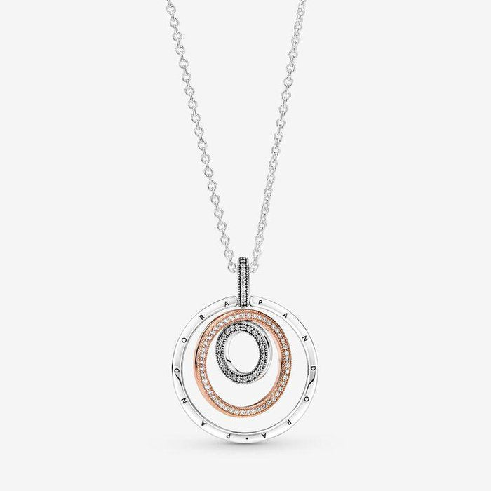 Collier Cercles Infinis