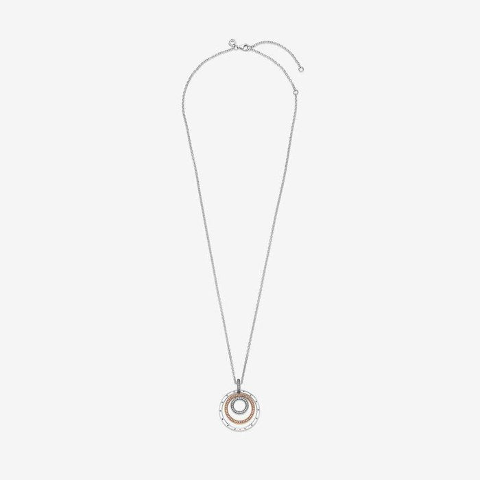 Collier Cercles Infinis
