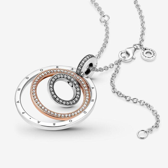 Collier Cercles Infinis